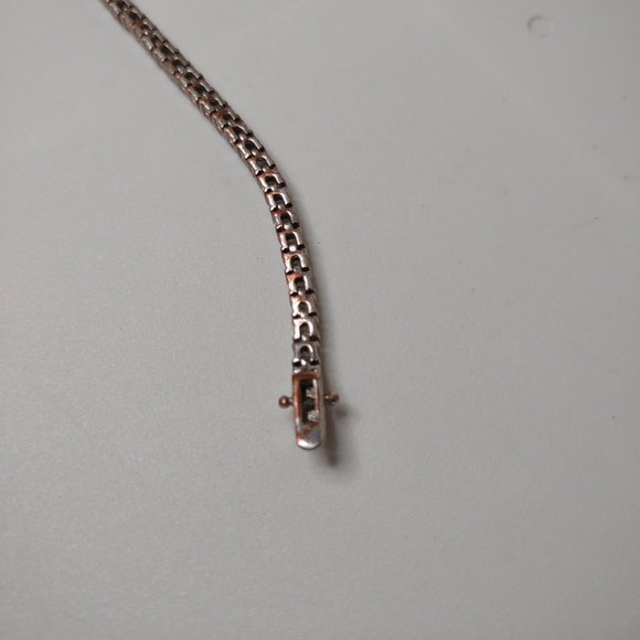 Silver Tone And Clear Rhinestone Bracelet - Picture 13 of 15